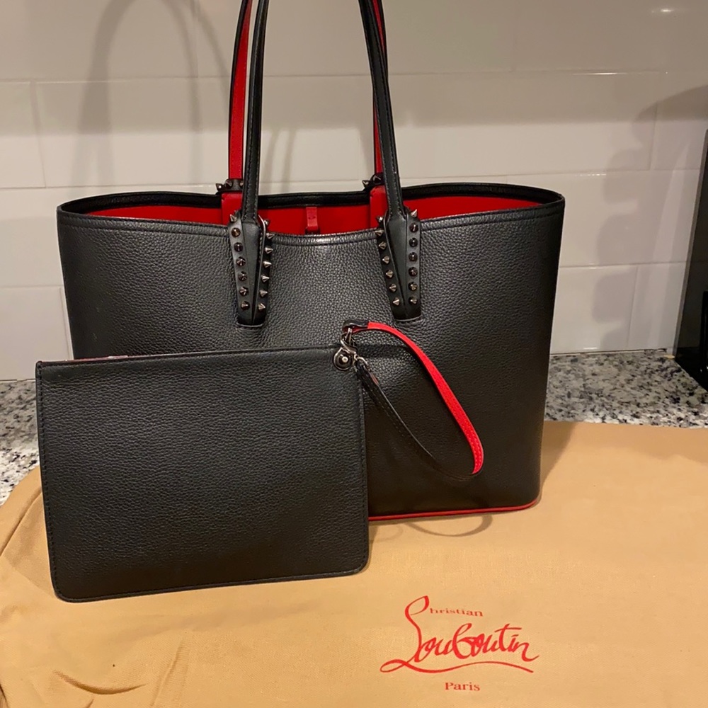 Christian Louboutin wristlet